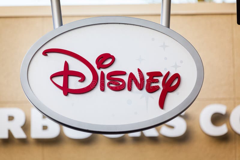 LAS VEGAS, NEVADA - 22 de agosto de 2016: Tienda Logo On Stor de Disney fotografía de archivo LAS VEGAS, NEVADA - 22 de agosto de 2016: Tienda Logo On Stor de Disney fotografía de archivo