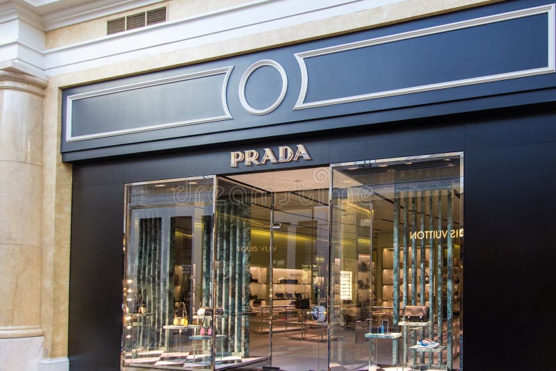 Prada Storefront in Las Vegas Nevada Editorial Image - Image of indoor ...