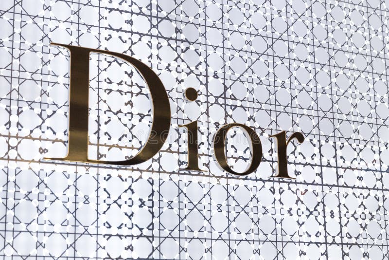 Kharkov, Ukraine - March 23, 2021: Christian Dior Perfume Logo Close Up  Banner Stock Photo, Picture and Royalty Free Image. Image 166838099.