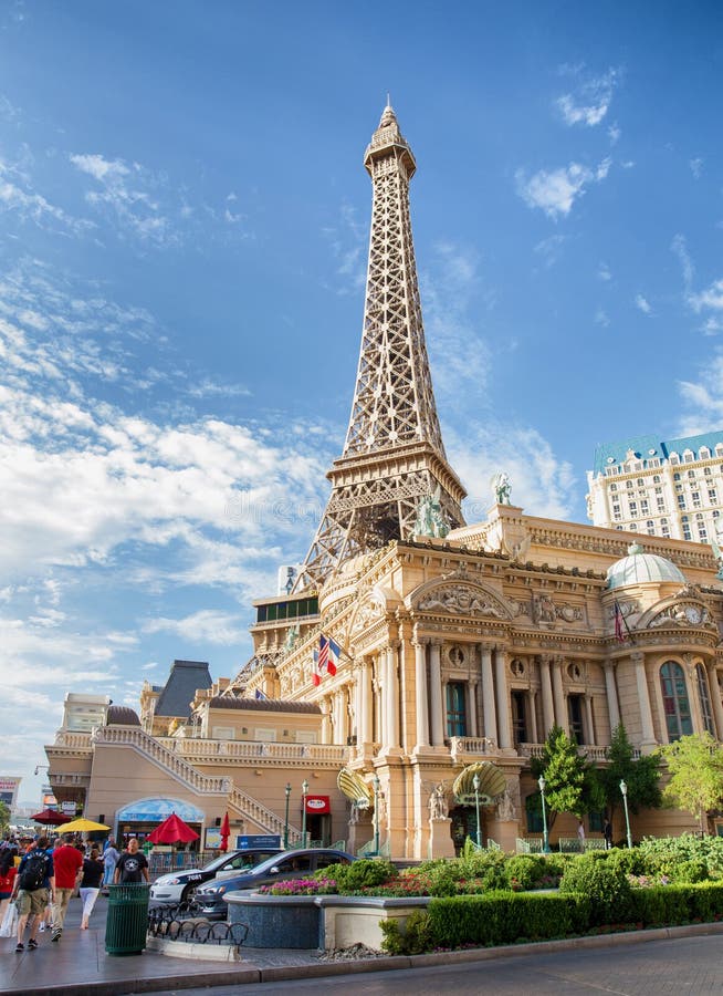 Las Vegas Paris Hotel stock photo
