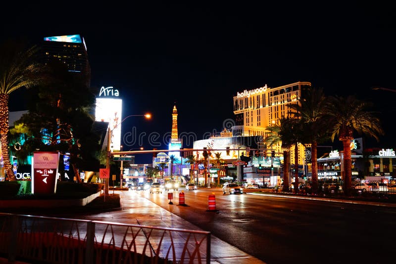 Lined with upscale casino hotels, the neon-soaked Strip is quintessential Las Vegas. As well as gambling floors, the vast hotel complexes house a variety of shops, restaurants ranging from mainstream to high-end, and performance venues for music, comedy and circus-style acts. Attractions like the soaring, choreographed Fountains of Bellagio and the High Roller observation wheel draw crowds. Lined with upscale casino hotels, the neon-soaked Strip is quintessential Las Vegas. As well as gambling floors, the vast hotel complexes house a variety of shops, restaurants ranging from mainstream to high-end, and performance venues for music, comedy and circus-style acts. Attractions like the soaring, choreographed Fountains of Bellagio and the High Roller observation wheel draw crowds.