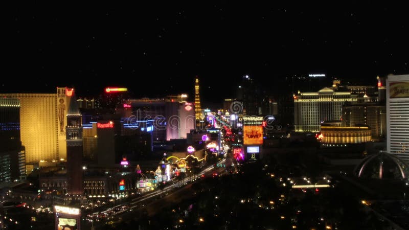 Las Vegas paska nocy Timelapse zoom (HQ 1080p)