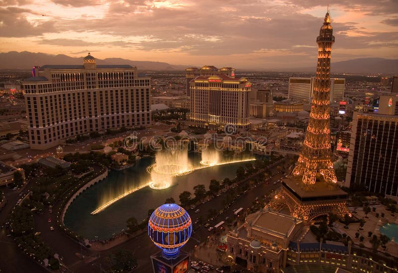 Las Vegas skyline royalty free stock photography Las Vegas skyline royalty free stock photography