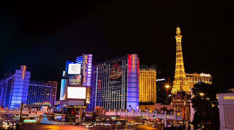 Hotel E Casinò Di Parigi Las Vegas Fotografia Stock Editoriale