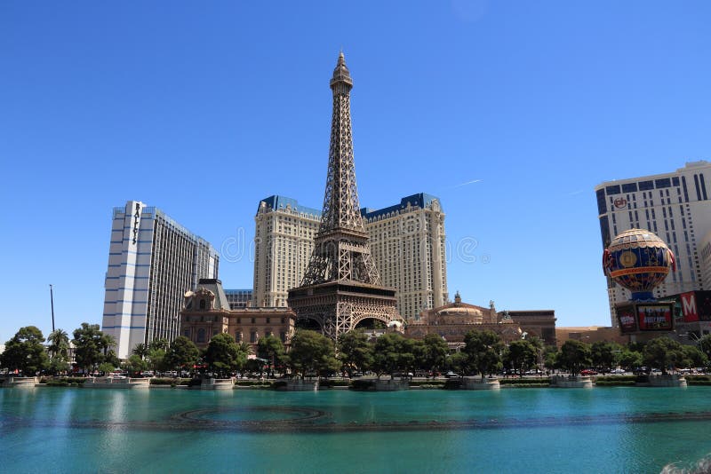 Paris Las Vegas editorial photography. Image of resort - 123467382