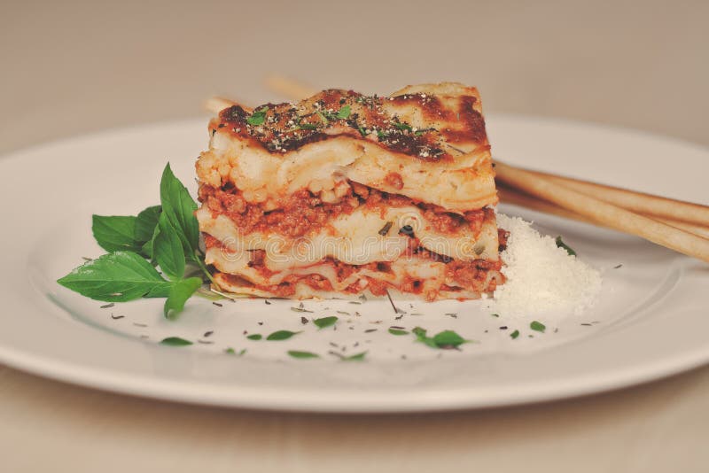  Lasagna obraz royalty free