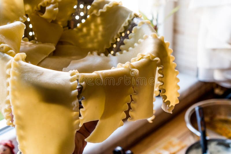 Lasagna Pasta Sheets or Dough Stock Image Image of cheese, bolognese