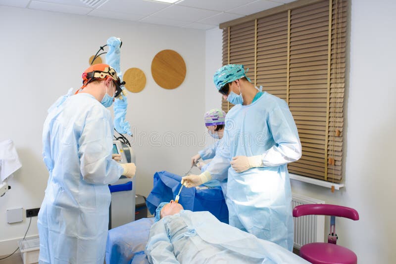 Laser Blepharoplasty, Plastic Surgery Operation for Correcting Defects