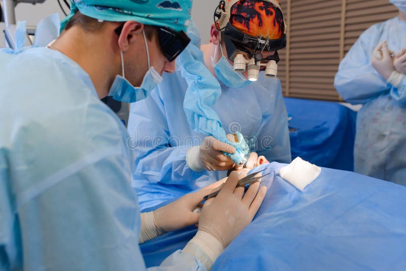 Laser Blepharoplasty, Plastic Surgery Operation for Correcting Defects