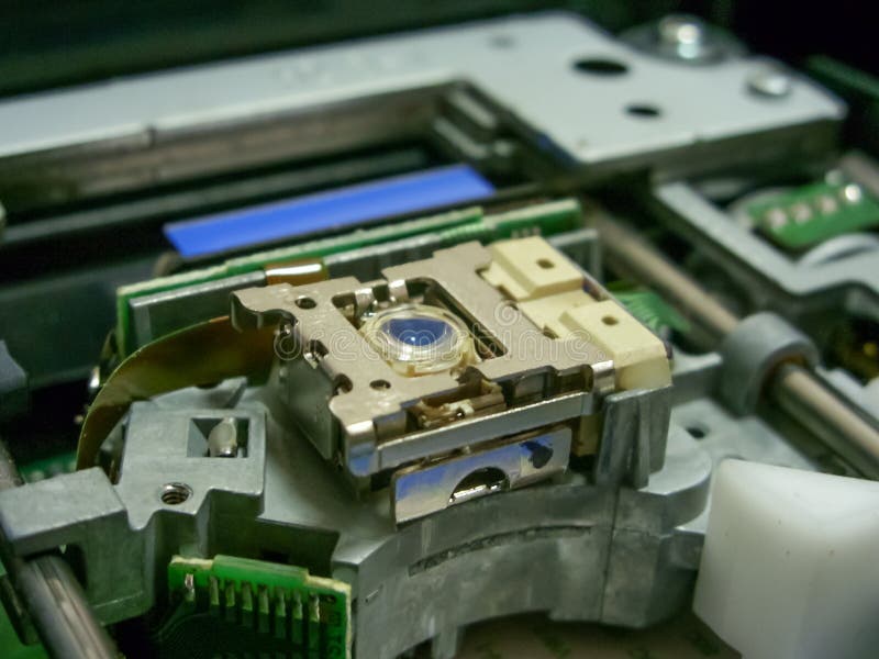 DVD drive laser stock photo. Image of blue, media, tray 23858570