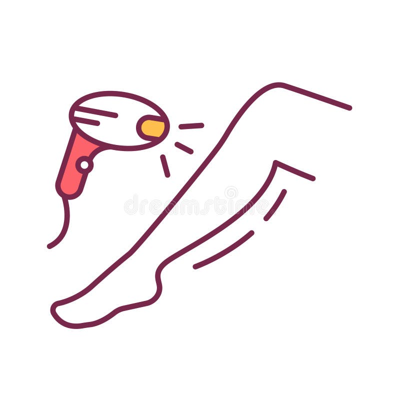 Laser Hair Removal Color Line Icon. Device for Hair Removal by Means of Exposure To Pulses of Laser Light that Destroy the Hair Stock Illustration - Illustration of epilation, pool: 171243433 Laser Hair Removal Color Line Icon. Device for Hair Removal by Means of Exposure To Pulses of Laser Light that Destroy the Hair Stock Illustration - Illustration of epilation, pool: 171243433