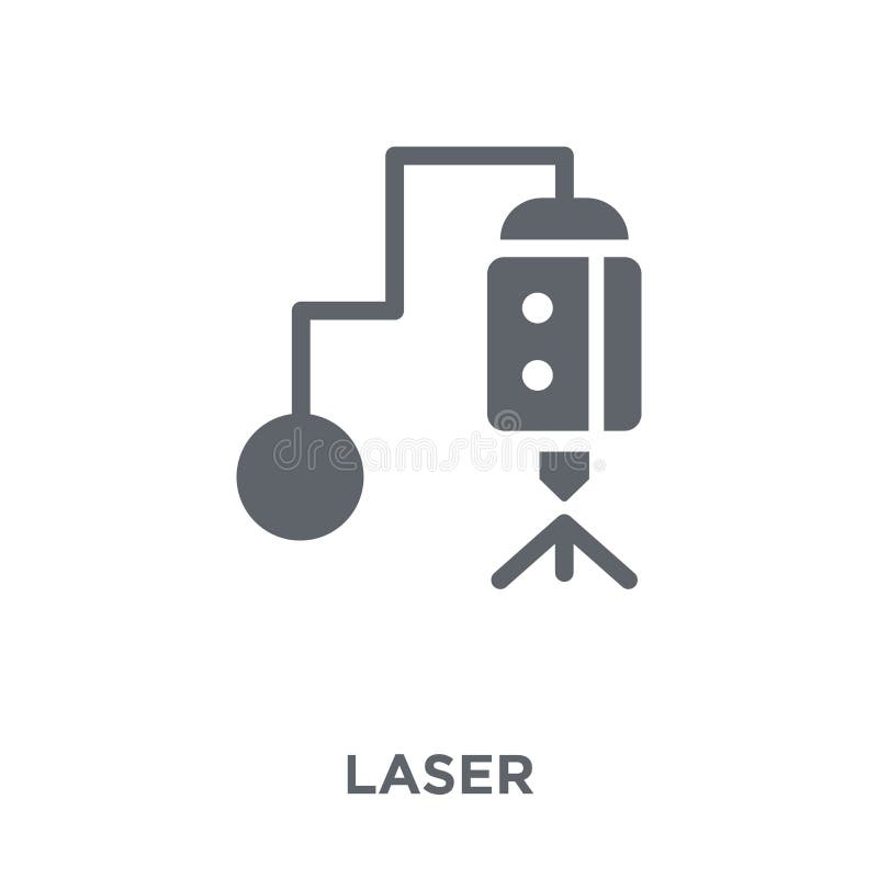 Laser icon from collection. vector illustration