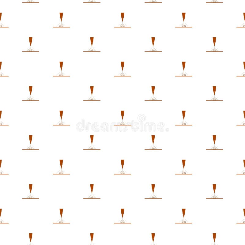 Laser icon pattern seamless isolated on white background vector illustration