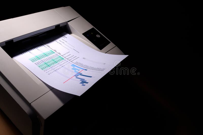 Laser Printer 3 royalty free stock photography