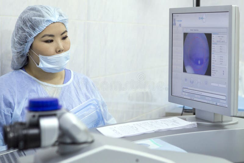 Laser Surgery for Vision Correction Stock Image Image of myopia