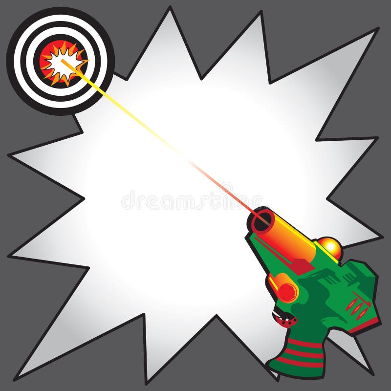 Laser Tag Cute Digital Clipart, Laser Game Clip Art