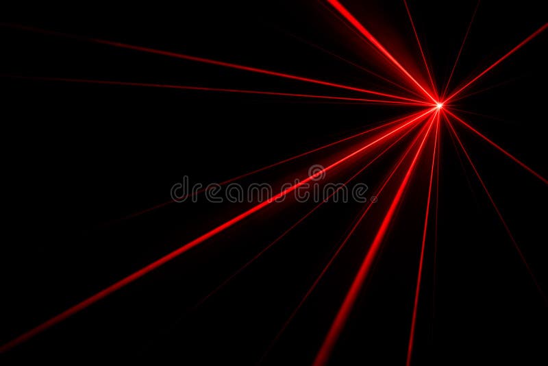 Laserstraal lichteffect