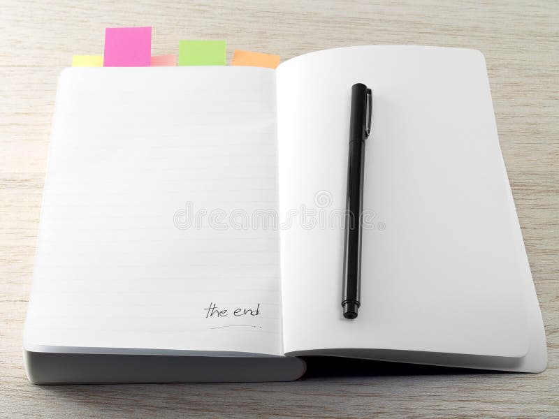 The last page of diary.