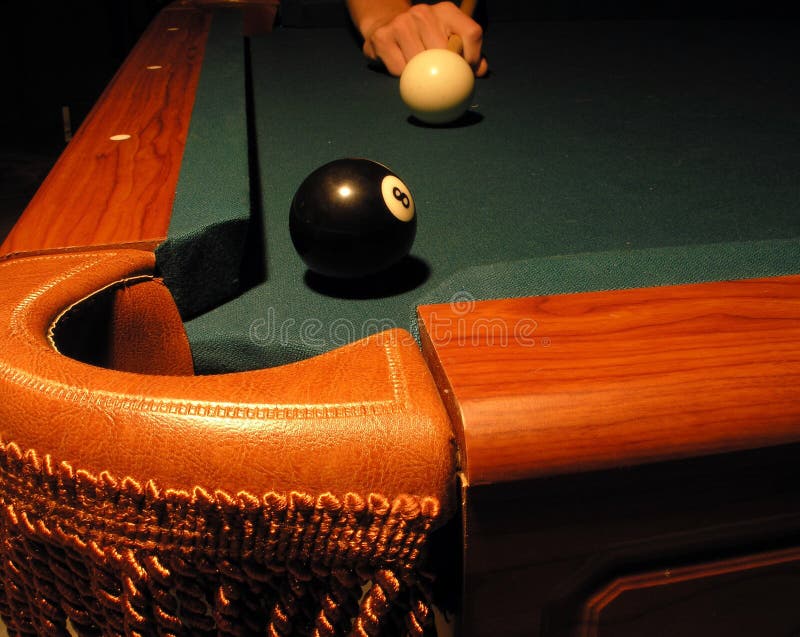 Billiard stock photo. Image of shoot, round, sport, felt 991624