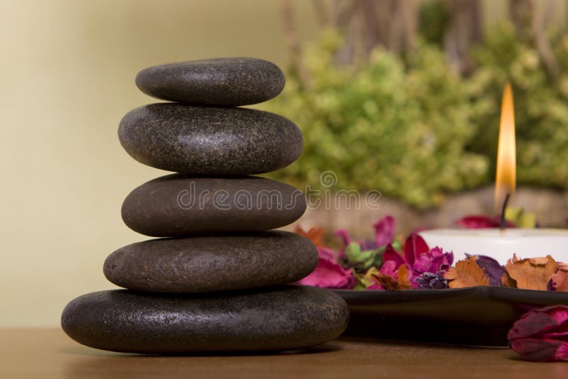 Lastone therapy stones stock image. Image of lastone, raindrops - 3811697