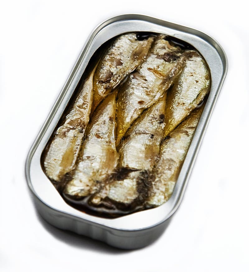 lata de sardinas abierta