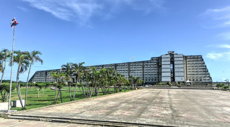 Latarnia morska Kolumb, Santo - Domingo, republika dominikańska obrazy stock Latarnia morska Kolumb, Santo - Domingo, republika dominikańska obrazy stock