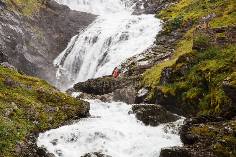 Waterfall in Norway