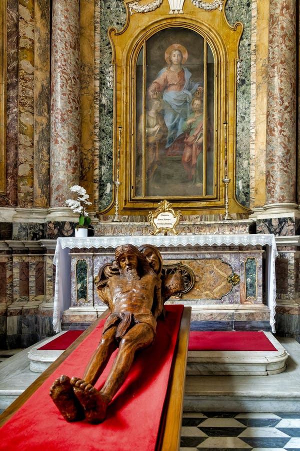 Lateran Baptistery editorial stock image. Image of seconda - 295478669