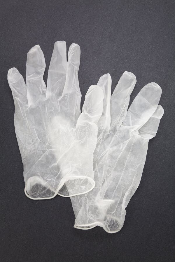 Black Surgical Latex Glove. Stock Image Image of health, hygiene