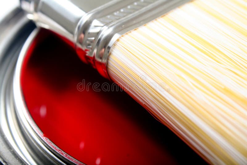Latex House Paint stock image. Image of improvement, white 505963