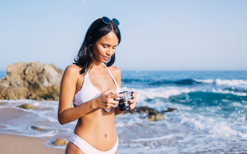 Fashioned Bikini Stock Photos photo