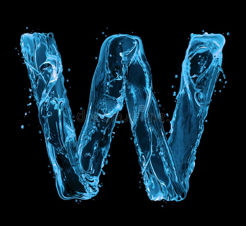 Water Font Latin Alphabet Made Stock Photos Free & RoyaltyFree Stock Photos from Dreamstime