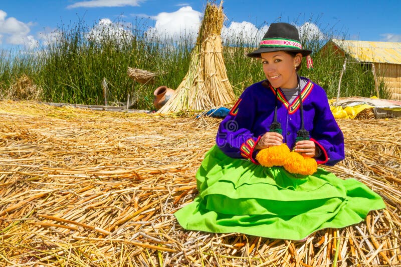 Latin woman in national clothes. Peru. s. america stock images Latin woman in national clothes. Peru. s. america stock images