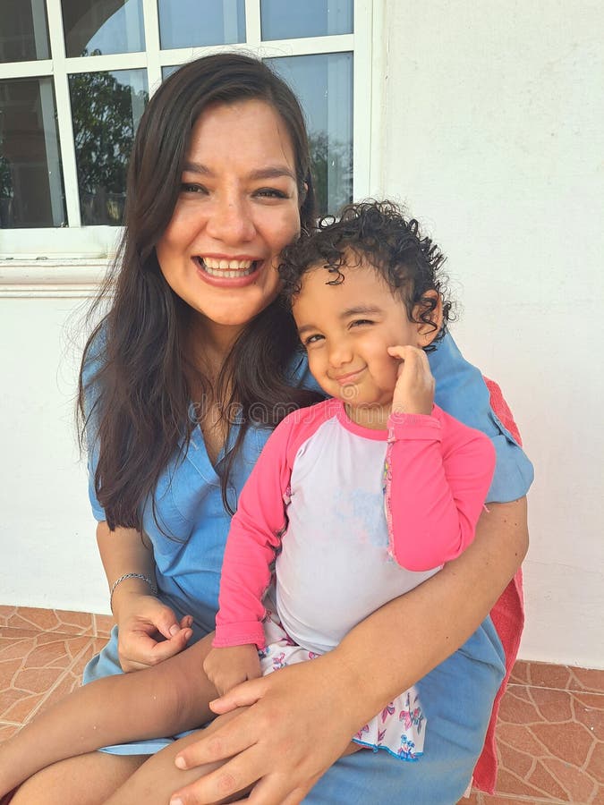 Latina Mom And Daughter Show Their Love By Living With Autism Spectrum Disorder A Developmental 