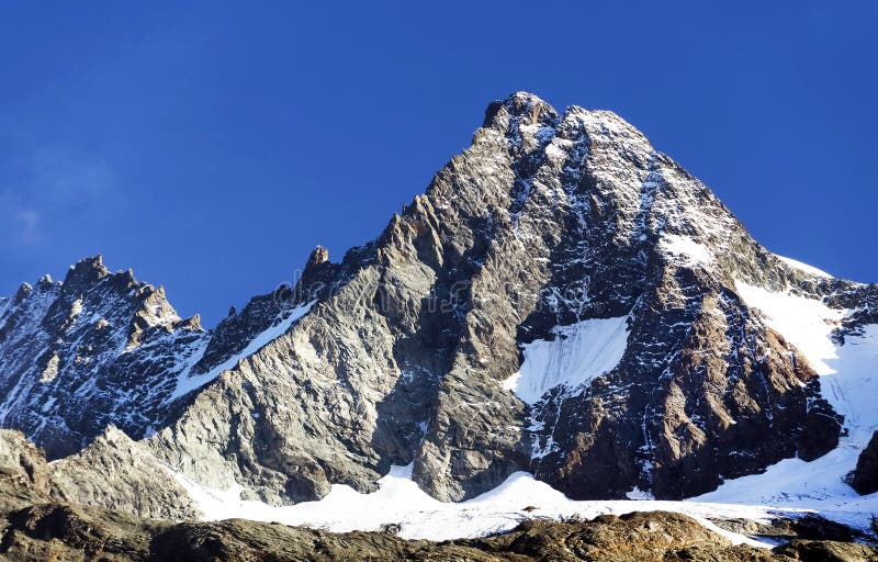 South side of Mount Grossglockner, Hohe Tauern National Park, Austrian Alps, Austria. South side of Mount Grossglockner, Hohe Tauern National Park, Austrian Alps, Austria