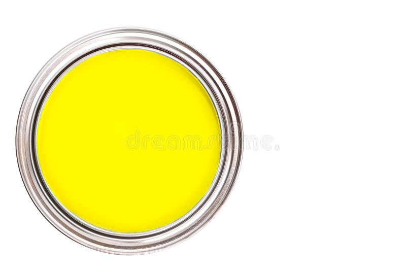 Latta della vernice immagini stock libere da diritti Latta della vernice immagini stock libere da diritti