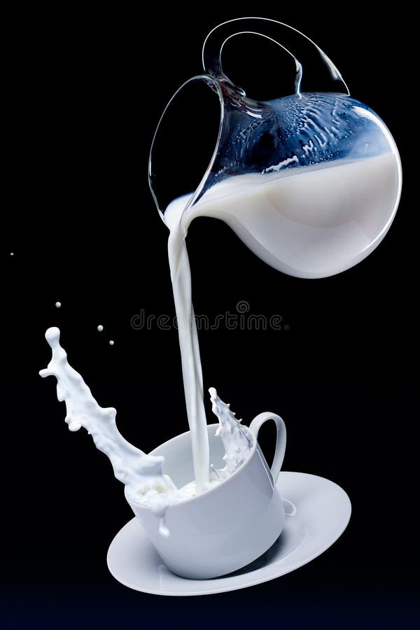 Latte fotografia stock libera da diritti Latte fotografia stock libera da diritti