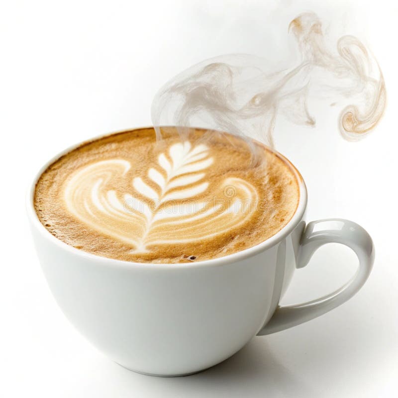 Latte aromatyczne royalty ilustracja