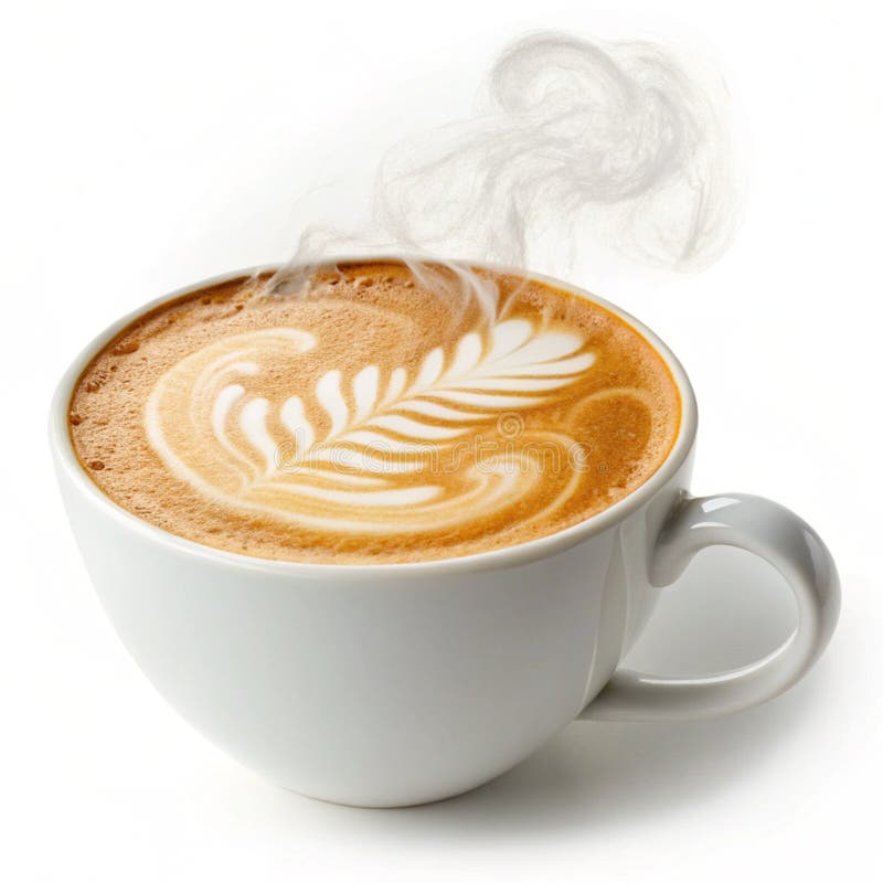 Latte aromatyczne royalty ilustracja