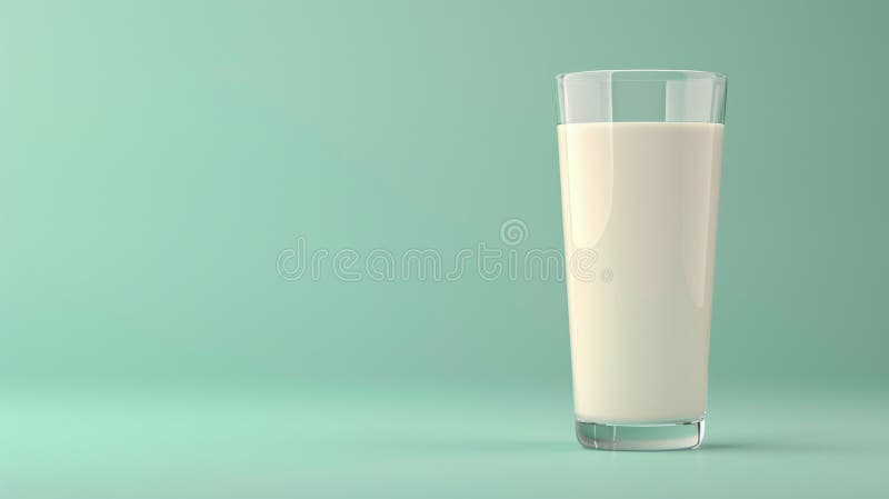 Latte fresco in vetro trasparente su sfondo blu chiaro. giornata mondiale del latte. Un'immagine di alta qualità con un vetro completamente trasparente di latte fresco su sfondo blu chiaro ideale per temi nutrizionali e sulla salute