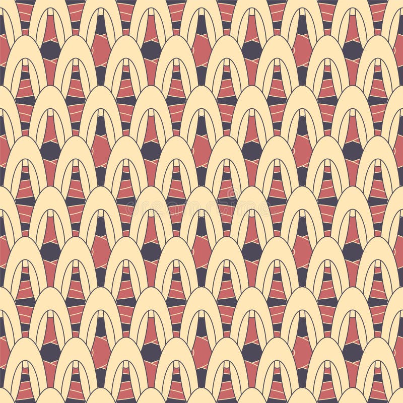 Lattice on a black background vector illustration