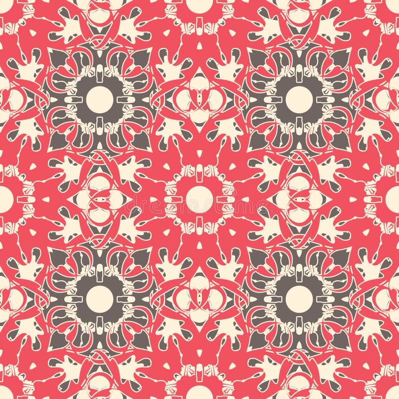 Lattice pattern in modern stock illustration