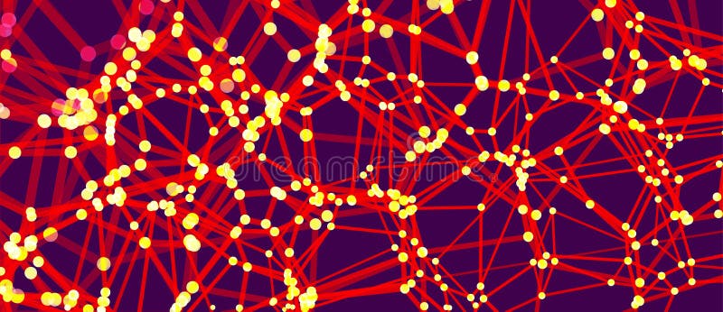 Lattice structure. Science or technology background. Graphic design. 3d grid surface. royalty free illustration