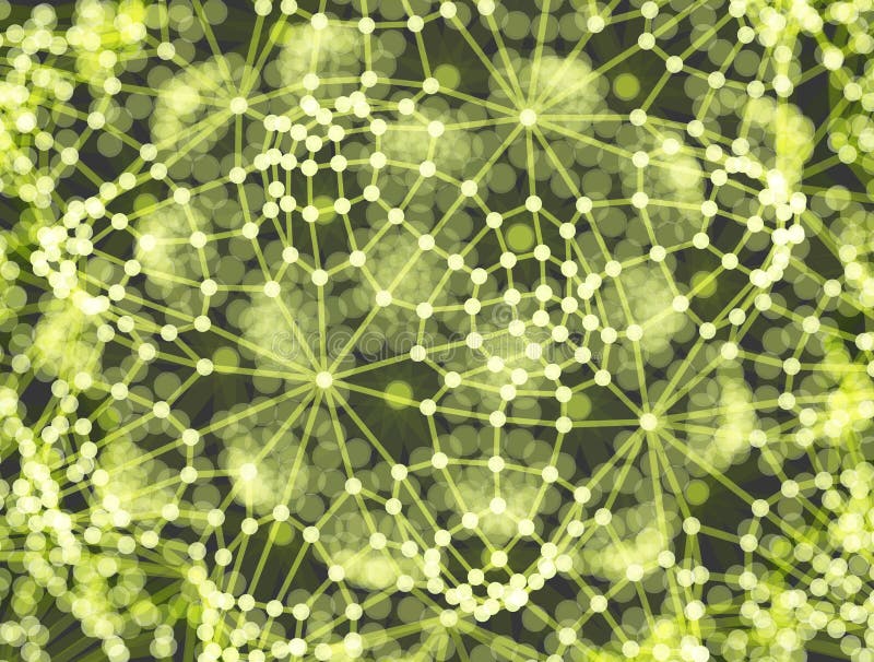 Lattice structure. Science or technology background. Graphic design. 3d grid surface. vector illustration