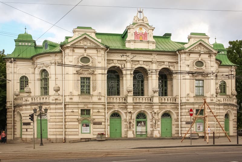 The Latvian National Theatre. Riga. Latvia. The Latvian National Theatre. Riga. Latvia.