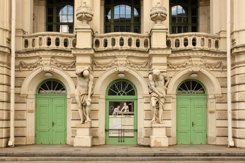 Latvia. Riga.  Latvian National Theatre