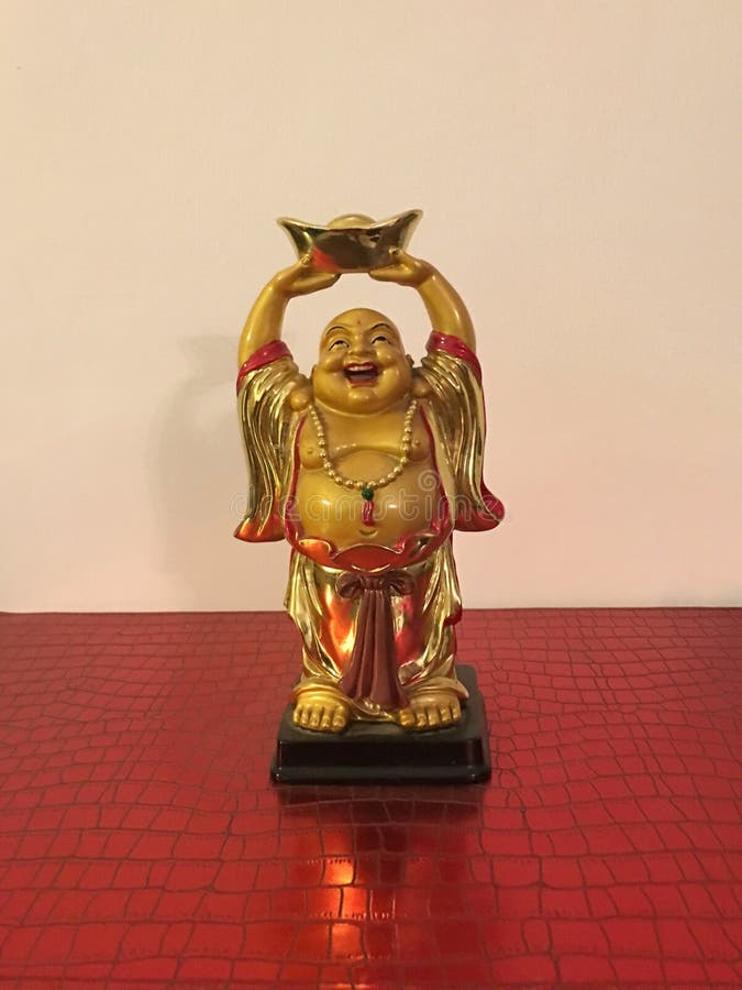 Laughing buddha stock photo. Image of figurine, laughing 80495544