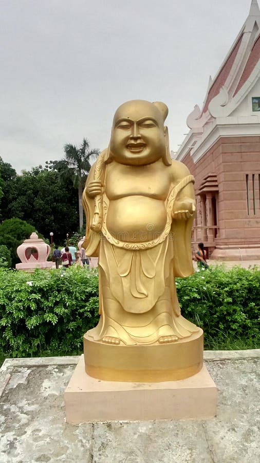 Laughing Buddha royalty free stock photos