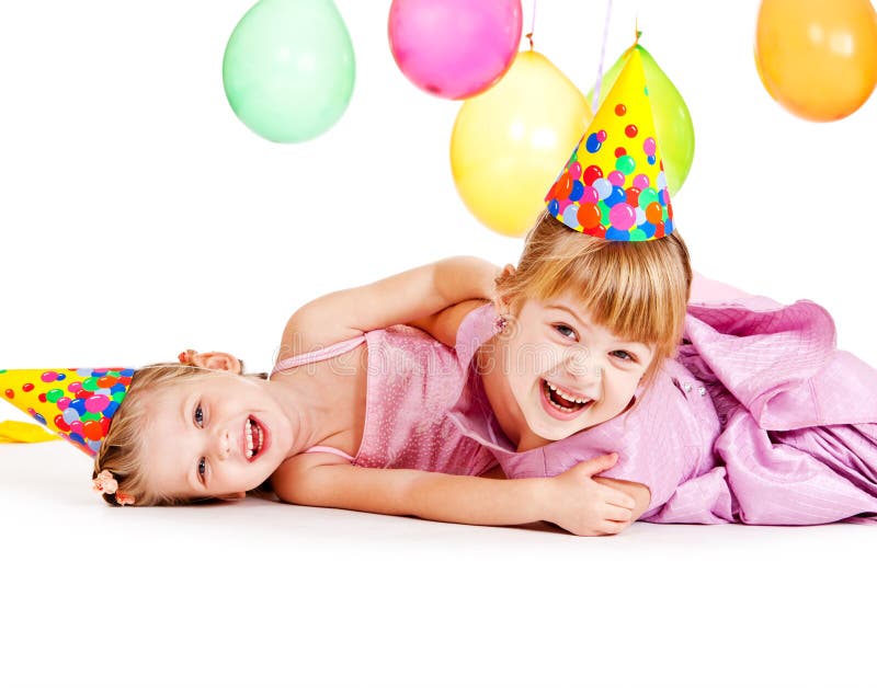 Laughing girls royalty free stock photo