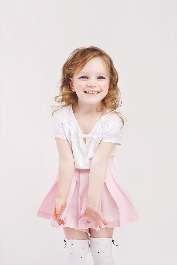 Laughing little girl stock photo Laughing little girl stock photo